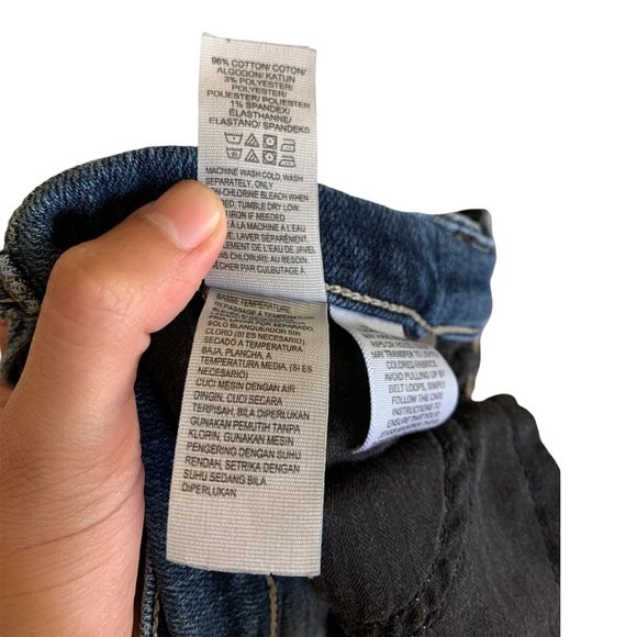 Lucky Brand 'Brigdette Skinny' Womens Jeans Tag 0 Blue Mid-Rise W25xL27 Denim - Picture 13 of 13